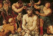 Maarten van Heemskerck Christ crowned with thorns oil painting reproduction